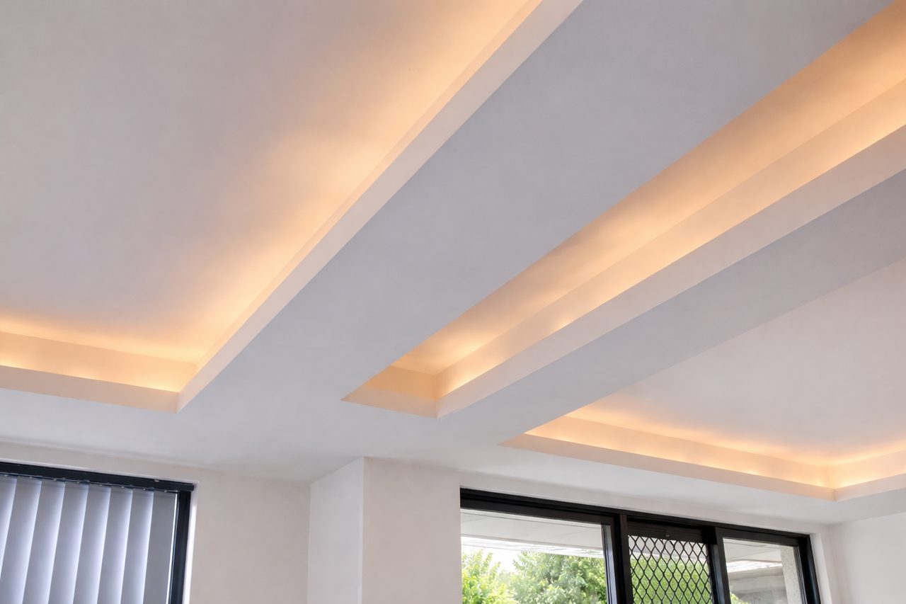 Parallel bulkheads spanning a living area